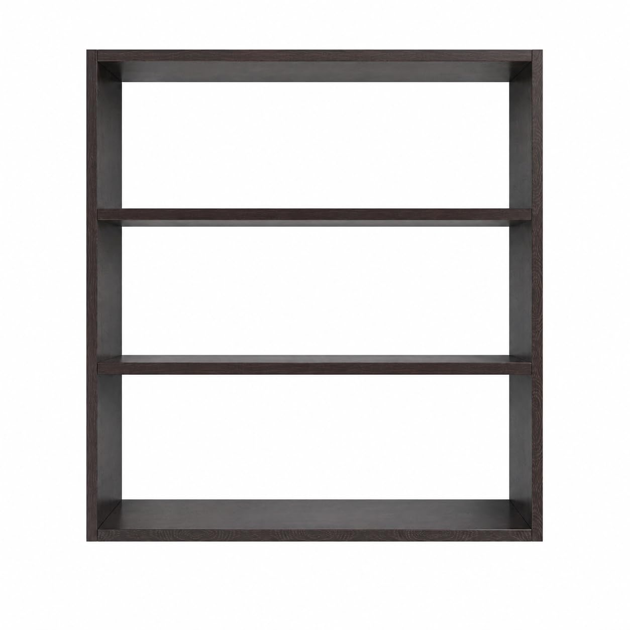 3-Tier Brown Wooden Wall Shelf for Living Room | Wall Mounted Display & Storage Rack | Premium Engineered Wood Floating Shelf | Modern Book Shelf for Bedroom, Office & Home Décor |-image-31
