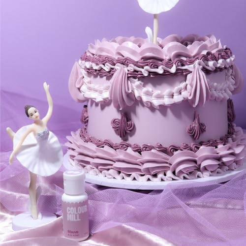 Image of Colour Mill Oil Blend Food Coloring, 20 Milliliters Mauve