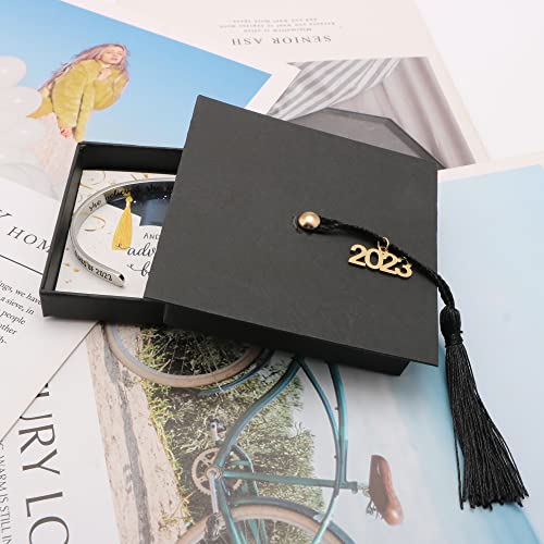 Joycuff Graduation Gifts For Women Graduate Senior College Class Of 2023 Jewelry Cuff Bangle Bracelets For Classmate Girls Friends Saying And Off She Went To Change The World #TOP6