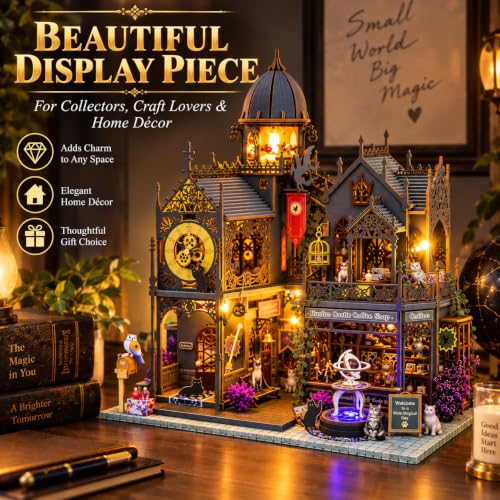 Image of ​Barbiieee Doll House Playset with Spray Function & Pink Car for Kids | 176 PCS, Spray Function (Miniature House Kit)