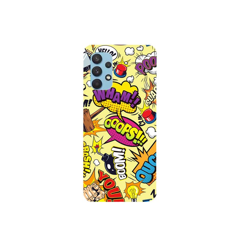 Krafters - Ooops 3D Printed Hard case/Mobile Cover for Samsung Galaxy A33 5G Multicolor