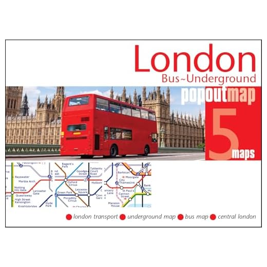 Compact London Transport Pop-out Map