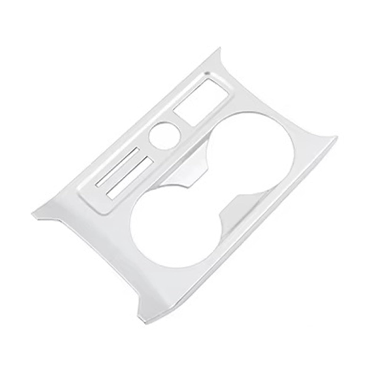 Interior Styling Sticker Carbon Fiber Gear Shift Panel Decoration Covers Stickers Trim Car Interior Accessories for A3 8Y A3L Accessories Decoration(A Model Silver)