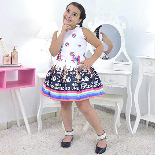 Vestido Now United Infantil