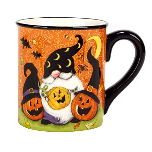 Certified International Halloween Gnomes 18 Oz. Mugs, Set Of 4, Multicolored #TOP1