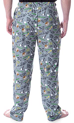 INTIMO Caddyshack the Movie Men's Allover Print Loungewear Pajama Pants2