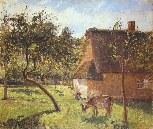 Tableaux Portrait Impression sur Toile de Qualité Musée, Peinture Pissarro 60x90