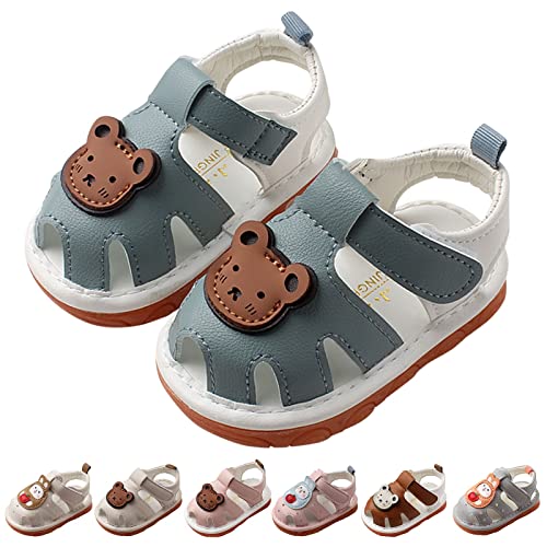 Betadog Infant Baby Boys Girls Summer Beach Sandals Non Slip Soft Rubber Sole Toddler Outdoor Closed-Toe Shoes