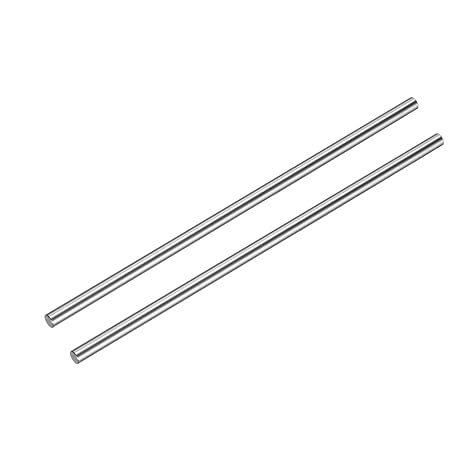 Orgry 2PCS Linear Motion Rods 8mm X 250mm .314 X 9.84 Inch Case Hardened Chrome Plated Rod Shaft Guide 3d Printer Diy Cnc Metric H8 Tolerance - View #11