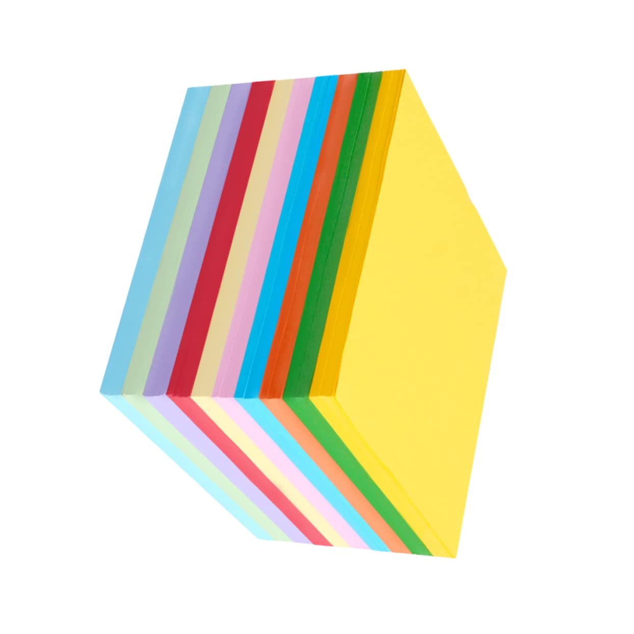 HOMSFOU 3 Series Papel Origami Cuadrado Para Manualidades Diy Papiroflexia Para Proyectos Artísticos Papel Ecológico Para Decoración Y Educación 1000 Piezas*3
