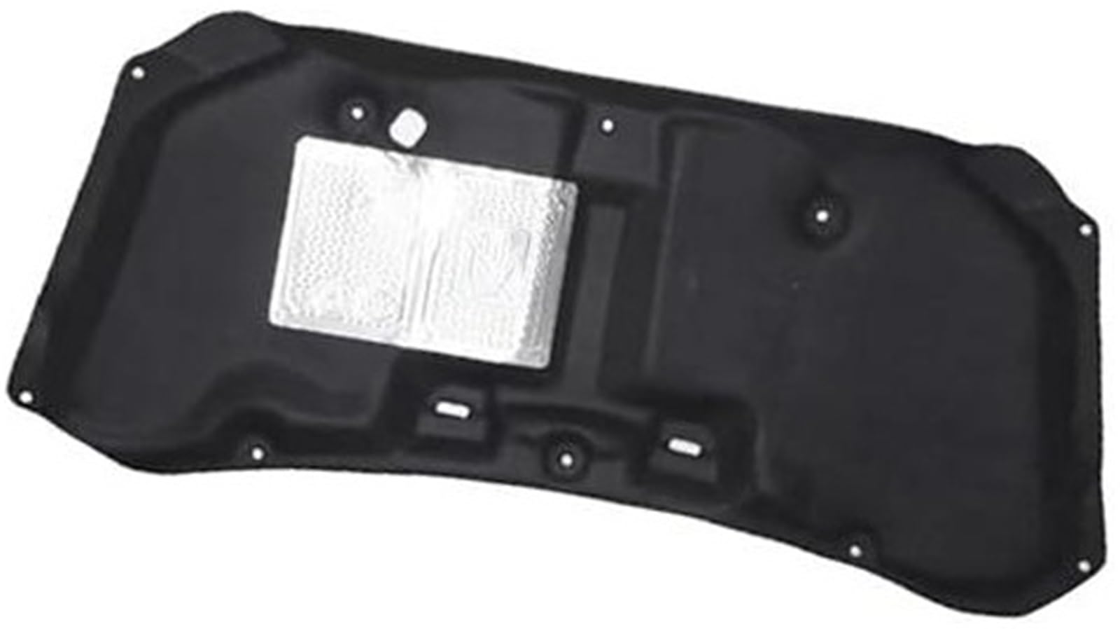 Front Engine Hood Sound Heat Insulation Cotton Pad Aluminum Foil Heat Insulation Mat Cover for City 2008-2019 Engine Bay Insulation pad(Black 2008-2014)