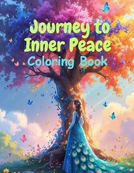 Paperback Journey to Inner Peace Coloring Book