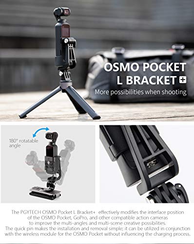 Kit Suportes Osmo Pocket para Montagem em Bastões e Tripés Pgytech