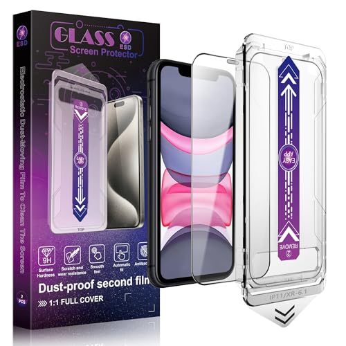 Verre trempé iPhone 11 haute définition protection écran transparente
