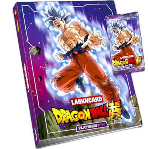 Dragon Ball Super Platinum FX Classeur + 1 Sachet Album Cartes Officielles Diramix
