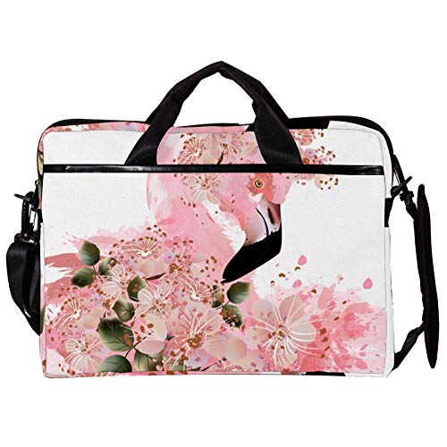 Bolso para portátil de 14 a 15 pulgadas Flower Flamingo Princess de oficina