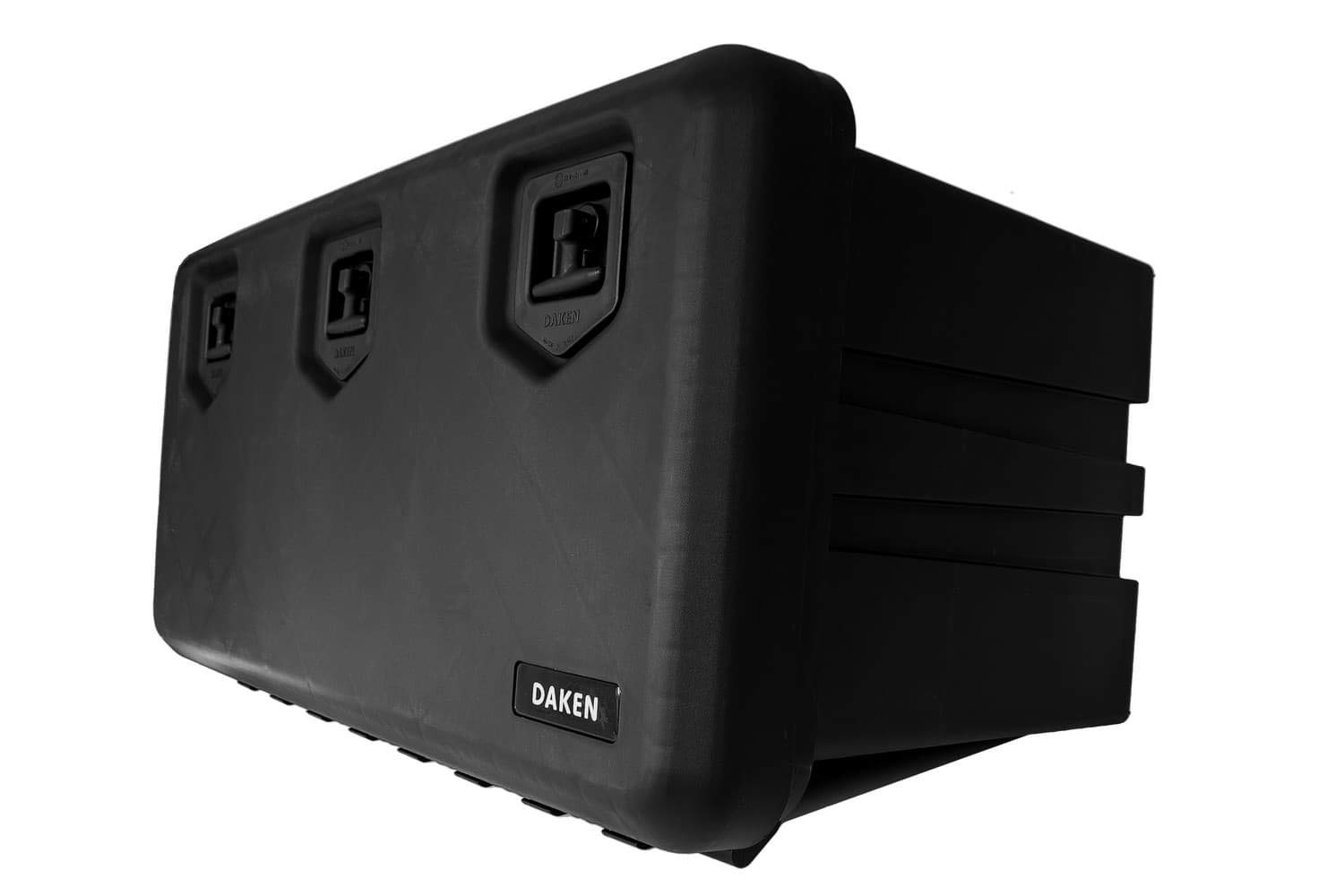 DAKEN Caja de herramientas ARKA 81209 capacidad 203 litros cofre portaherramientas extra grande para camión remolque y autobús dimensiones 1250 x 522 x 500 mm con 3 cerraduras