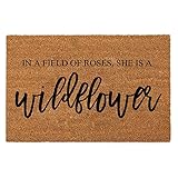 Welcome Doormat in A Field of...