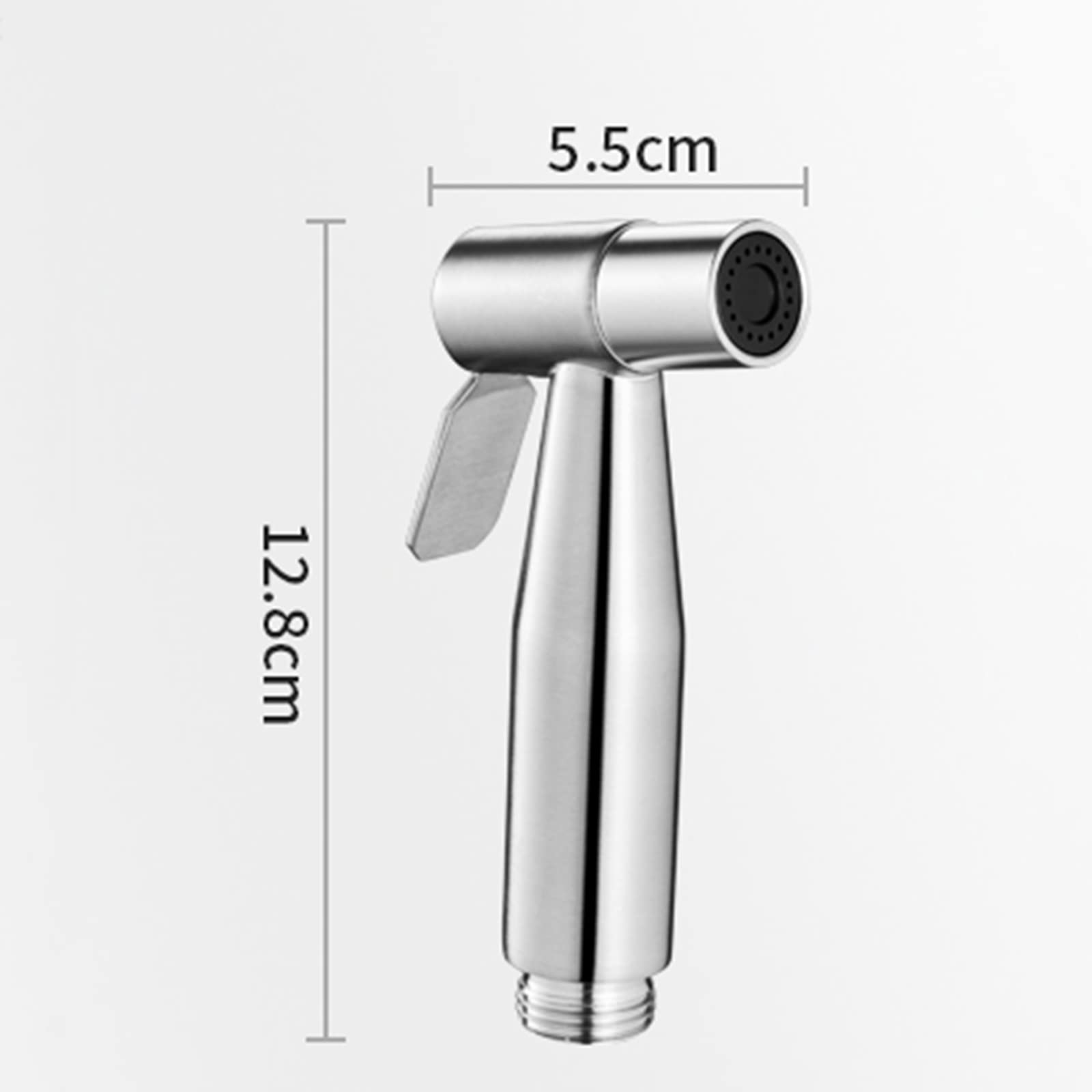 Accesorio de ducha de mano versátil para grifos de baño, pulverizador de manguera de fregadero cepillado, fácil de instalar, juego de manguera de baño para lavado del cabello y uso diario