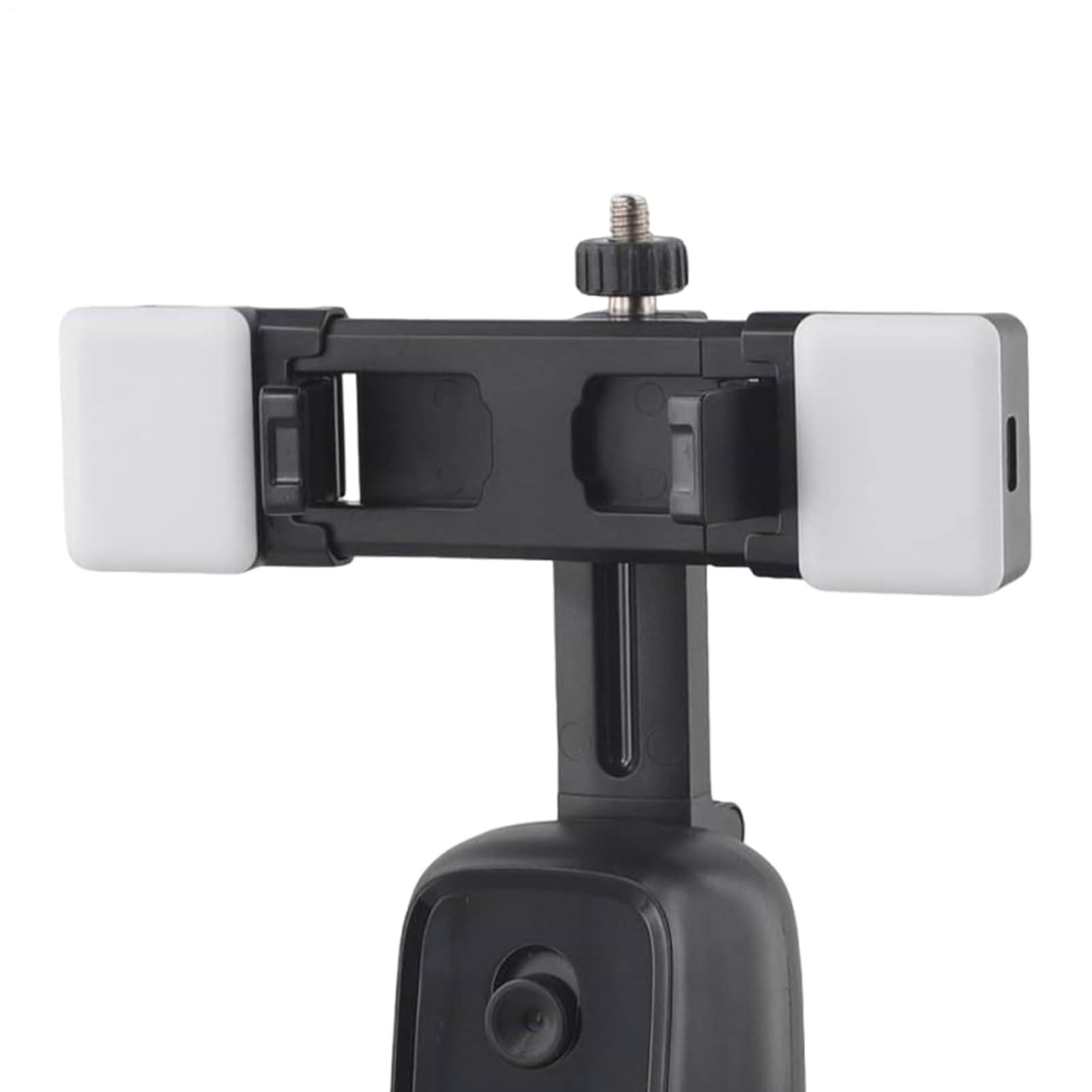 Cavalletto Con Inseguitore Per Smartphone Supporto Auto Rotante 360 Gradi | Stand Portatile per Telefono Fotocamera per Vlog Live Streaming Videochiamate Fotografia Streamer Blogger