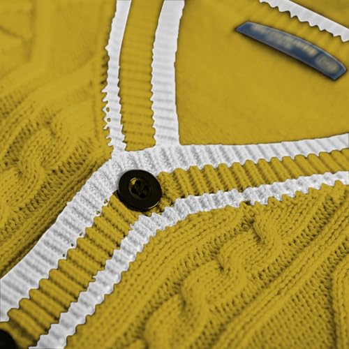 1 2 Zip Sweater Neck Cable Knitted Cardigan Cute Aesthetic School Unifor𝐦 Sweater Toddler Kids Loose Comfy Fashion2