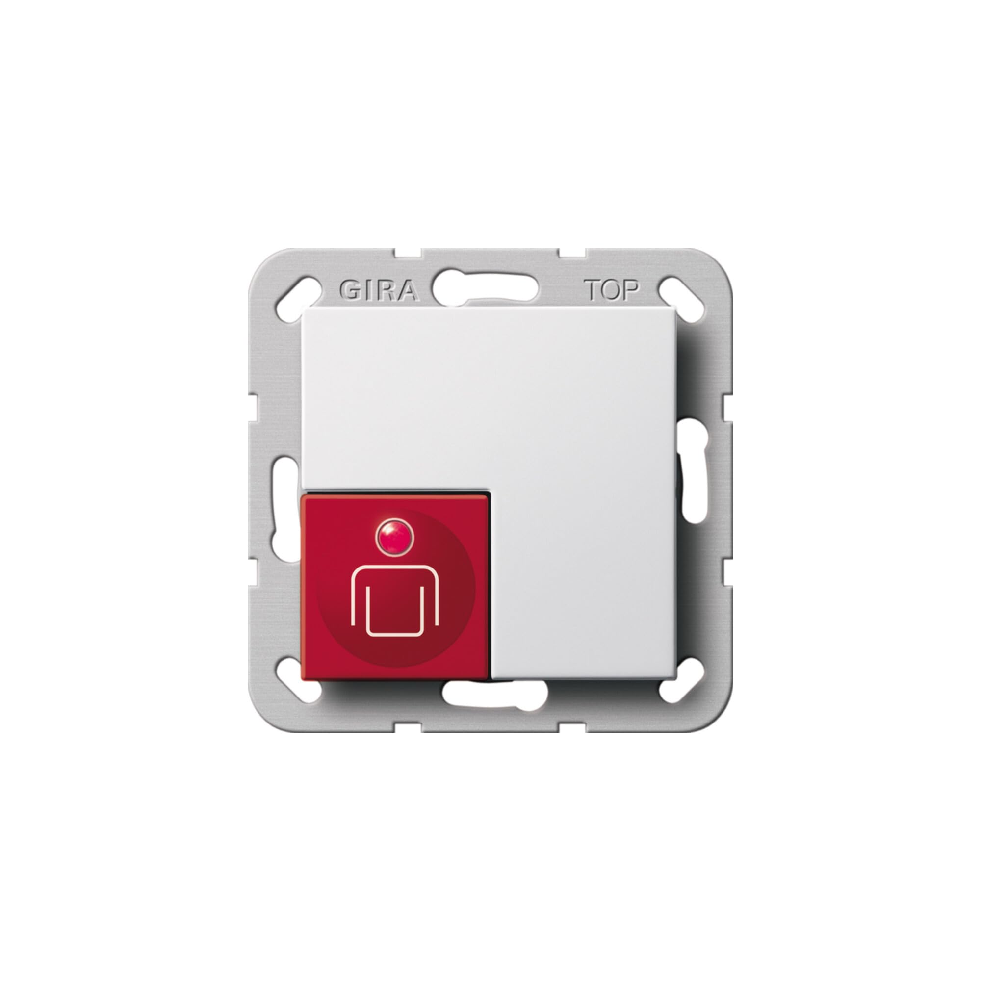 Gira 290003 Système 55 Interrupteur durable finition blanche haute résistance
