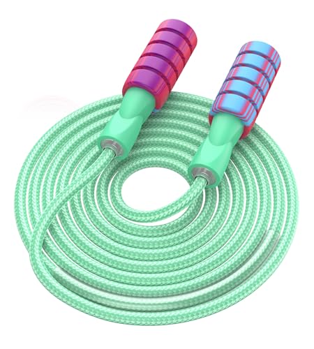 CRHOEIQ Cotton Jump Rope for Women