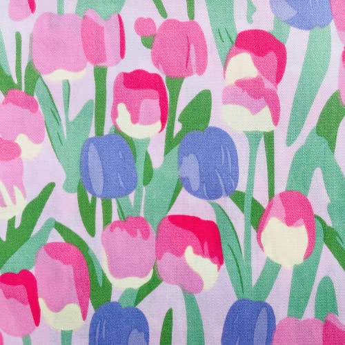 Pink Charm Packs For Quilting 5 Inch, Rose Fabric Precut Quilting Fabric Squares 5X5 For Baby Girls 100% Cotton Fabric For Sewing Diy Patchwork (42Pcs) #TOP3