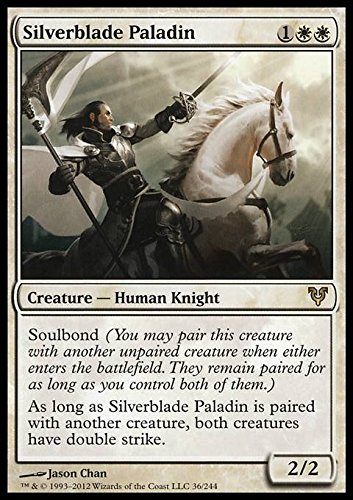 Magic The Gathering - Silverblade Paladin (36) - Avacyn Restored