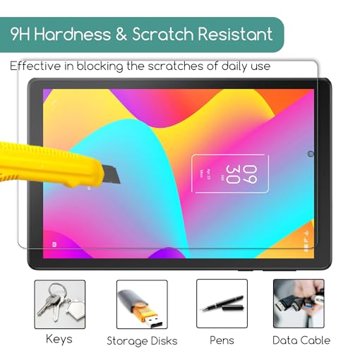 Protectores de pantalla vidrio templado para TCL Tab 8 LE 8.0 pulg 2 unidades miniatura 5