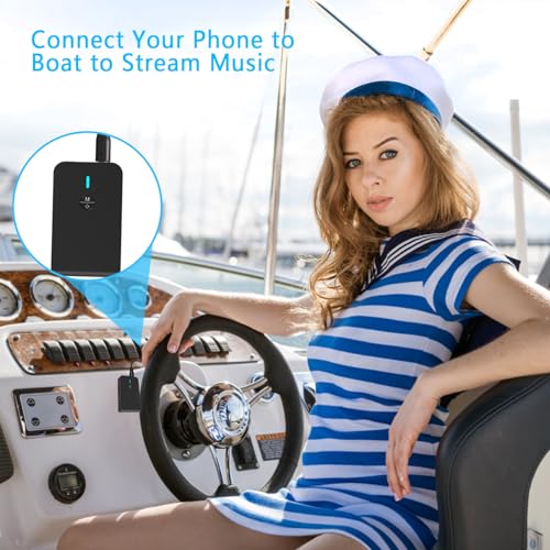 Image of Bluetooth 5.3 Transmitter Receiver for TV and Wireless Headphones, 2-in-1 Bluetooth Adapter, Wireless Transmitter for TV, PC, MP3, Gym, Airplane Use with Any 3.5 mm Audio Jack