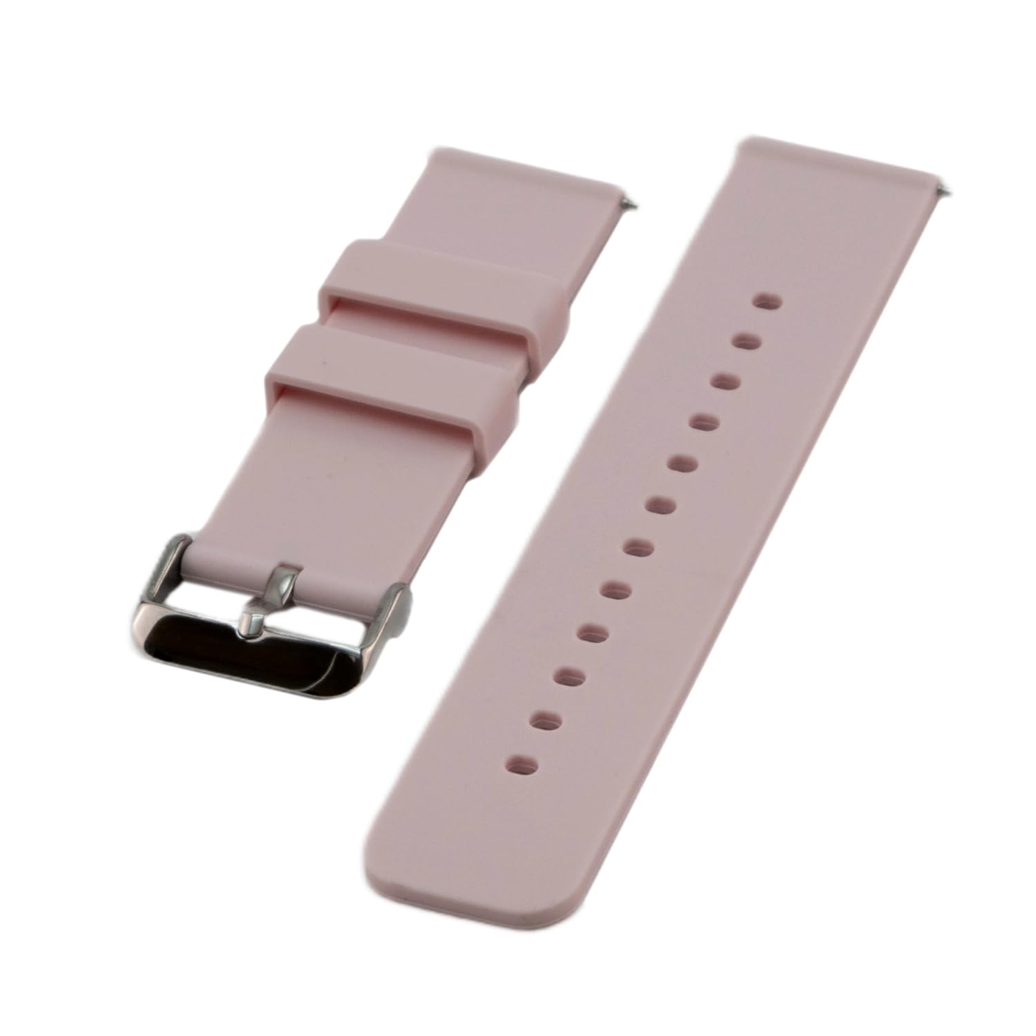 CABLEPELADO Correa reloj silicona, Banda de Reloj de Silicona, Correa de Reloj Deportiva, Banda de Reloj Universal, Pulsera de Reloj Silicona, liberación rápida, Hebilla Acero inox