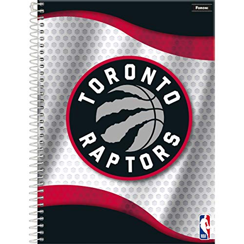 Caderno 10 Matérias Capa Dura 2019 NBA 200 Folhas, Foroni 9301, Multicor, 4 unidades