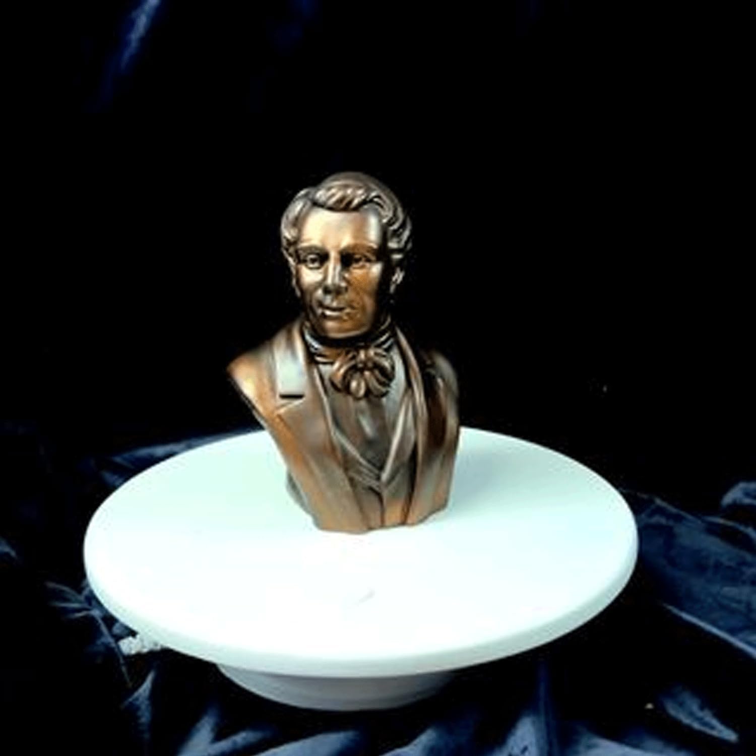 One Moment In Time S32A Statue Joseph Smith Bust Bronze 6" Cultured Marble Mormon LDS CTR