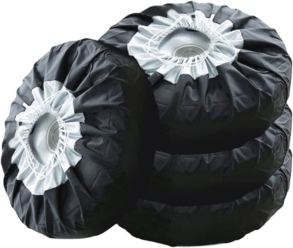 Juego de fundas para neumáticos, funda de repuesto para llantas de coche, bolsa impermeable para neumáticos de 13 – 19 16 – 20 pulgadas