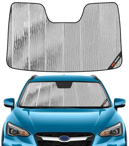 Pigenius Windshield Sunshade for Subaru Crosstrek 2018-2023, Impreza 2017-2023. with Eyesight Driver...