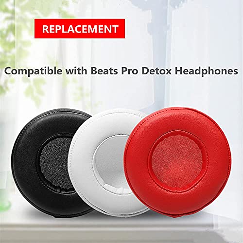 Learsoon Replacement Earpads Memoery Foam Ear Cushion Covers Compatible With Monster Beats By Dr.dre Pro/Detox Headphones (White) #TOP5