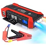 ♥ Tragbar und praktisch: Das Produkt ist kompakt und klein genug, um in Ihrem Handschuhfach verstaut zu werden. Wenn Sie diesen tragbaren Starthilfe stets bei sich haben, müssen Sie niemals am Straßenrand warten oder um Hilfe bitten, weil die Batterie leer ist.