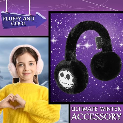 Disney The Nightmare Before Christmas Fluffy Earmuffs for Girls - Gifts for Kids4