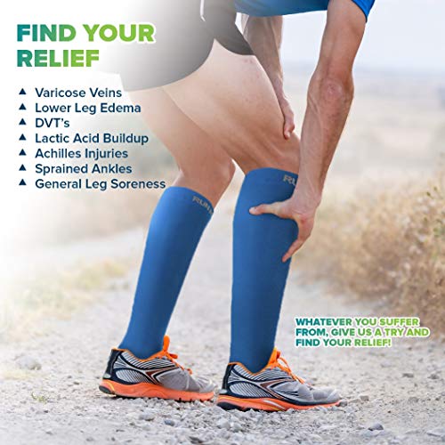 Run Forever Compression Socks for Men & Women 20-30mmHg Medical Grade Graduated Stockings2