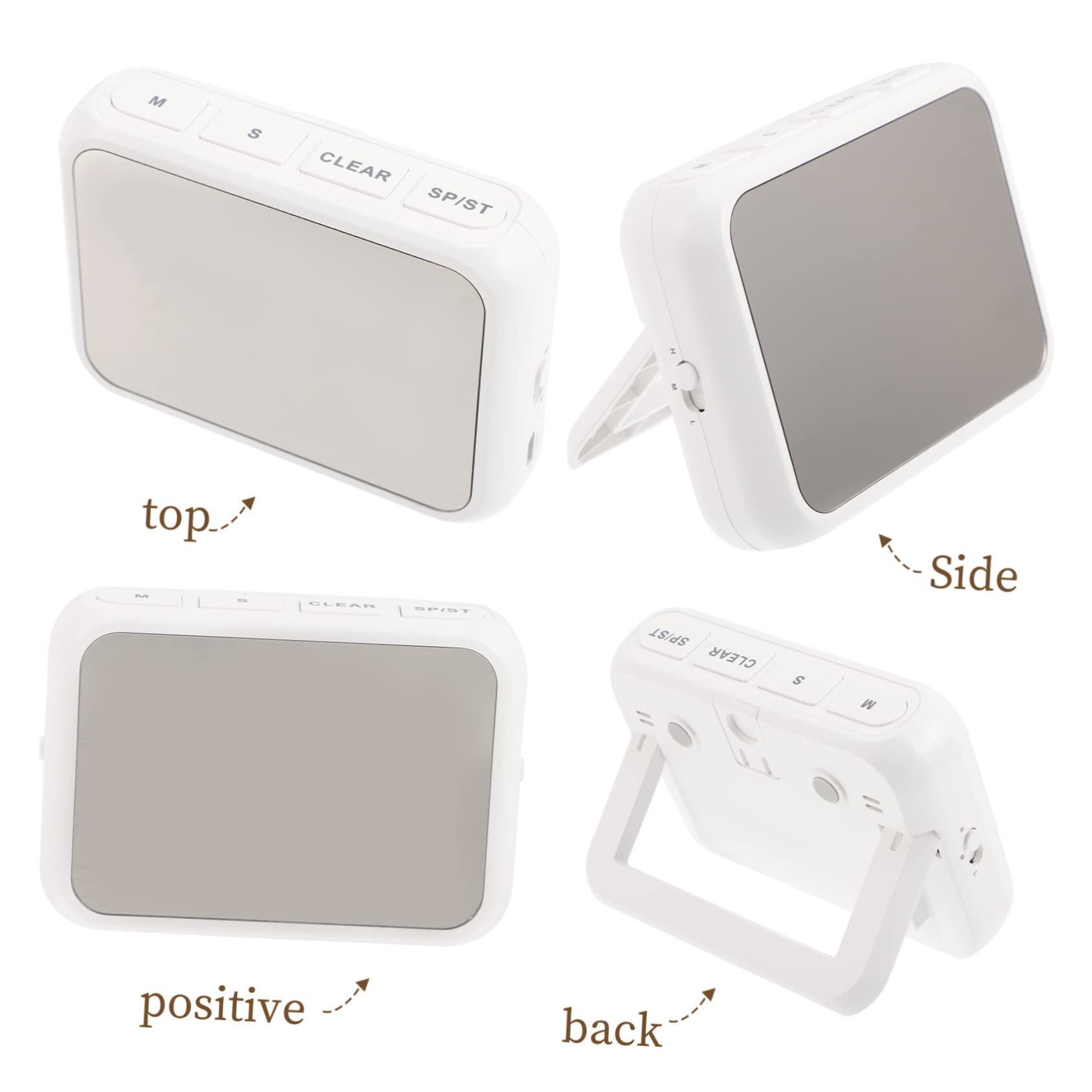 Timer Cucina Digitale Ricaricabile Display LED Grande