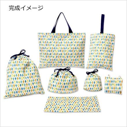 Amazon 入園入学グッズ簡単手作りキット7点セット ロボット王国へようこそ 生成 入園 入学 こども 男の子 小学生 T パッチワークキット 通販