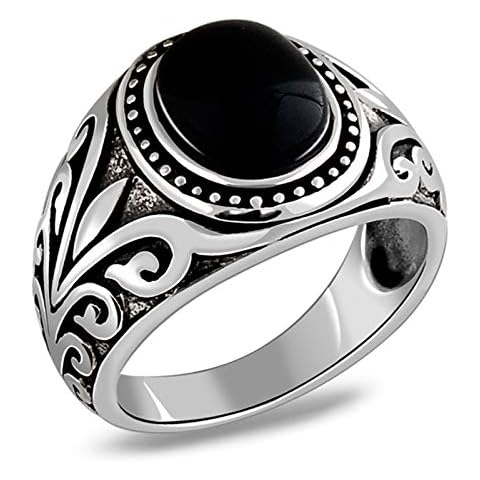 Anillo de Plata Esterlina ZiFei con Granate Rojo Cover