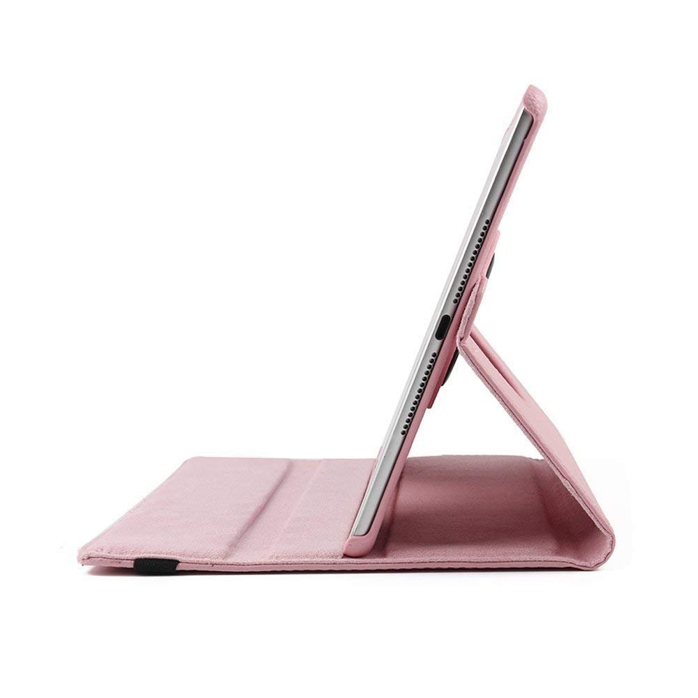 DMaos Custodia per iPad mini 5a e 4a generazione, custodia a portafoglio in pelle con riflettore coccodrillo, funzione di accensione/spegnimento automatico, porta carte, protezione classica alla moda