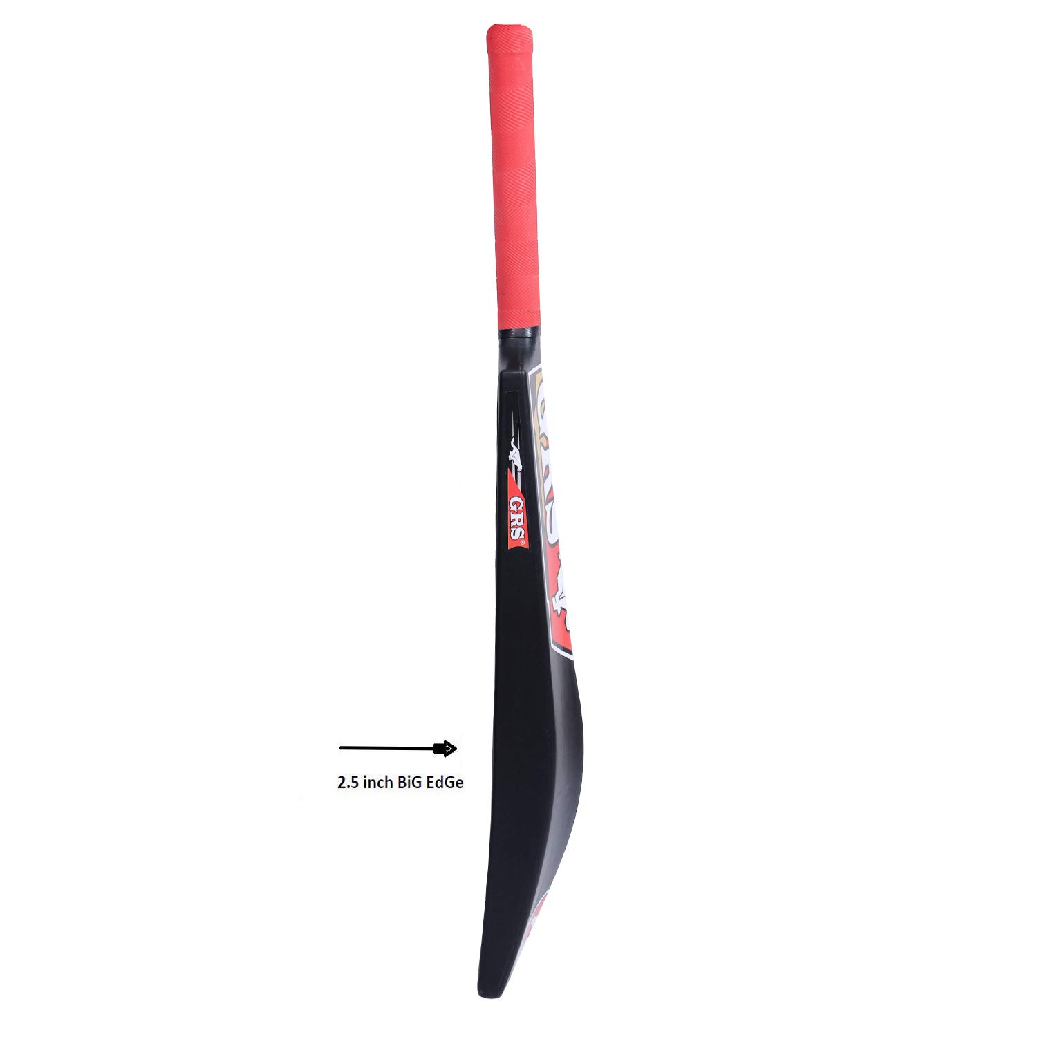 GRS Cric_01 Stunner Bigger Edge Full Size Hard PVC and Plastic Cricket Bat (2.5-Inch) (Black) - Image 4 thumbnail
