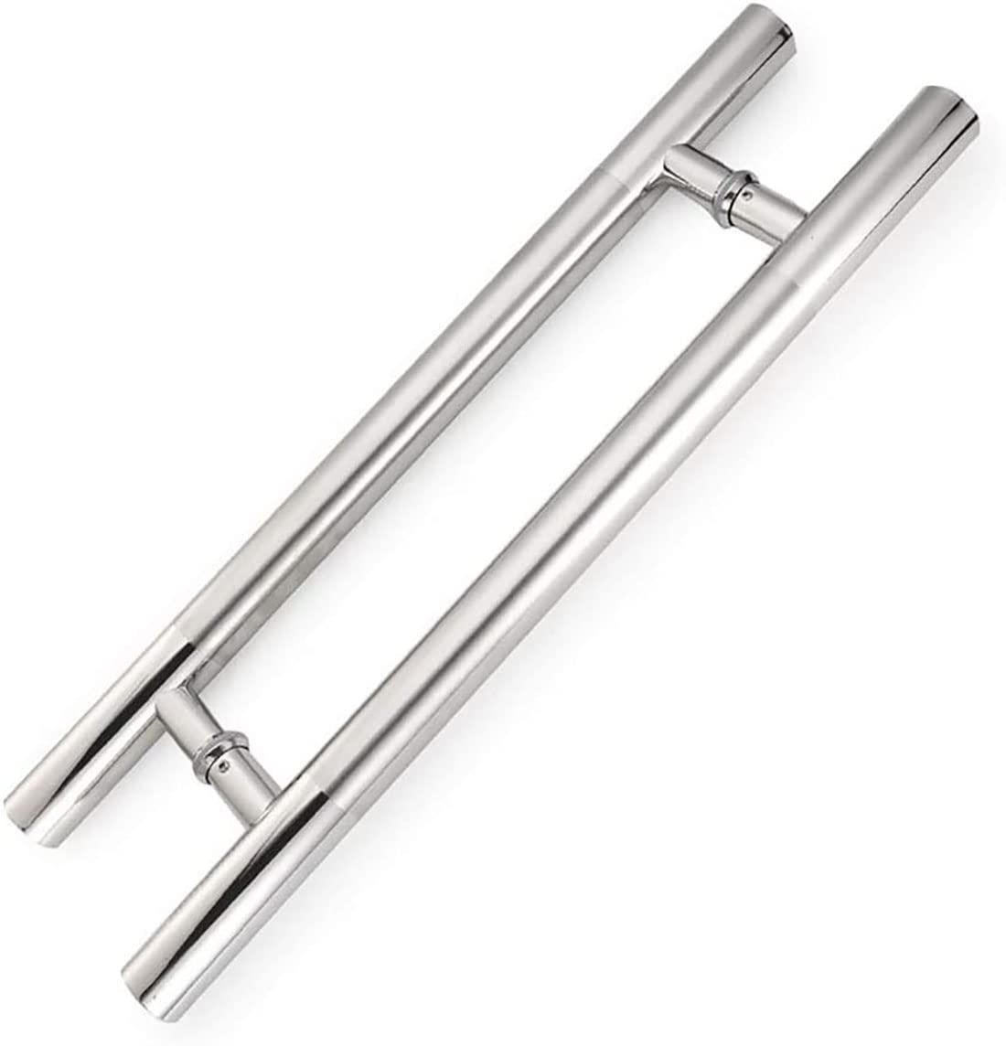Poignée de porte en verre pour douche et salle de bain en inox