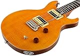 prs santana se Deluxe PRS Gigbag Included PRS SE Santana Electric Guitar - Yellow with Gigbag
