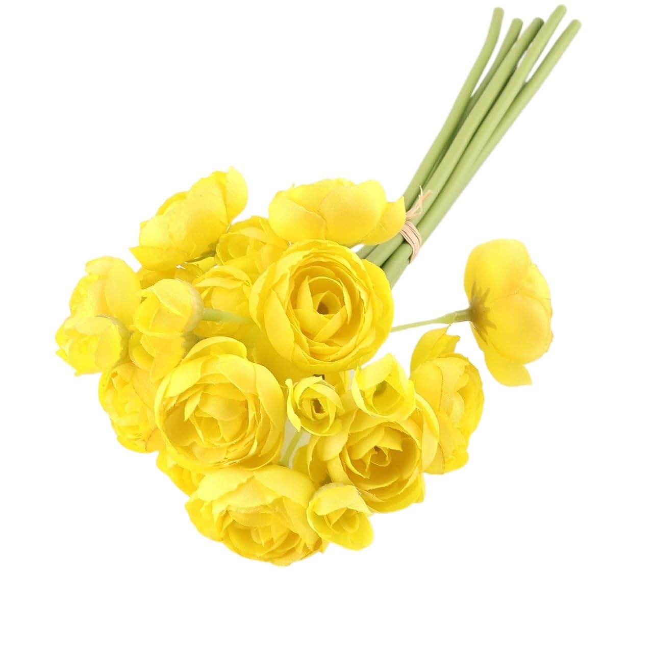 HONKERW fake flowers Artificial Flower Faux Silk Flowers for DIY Bouquet Bulk Fake Wedding Filler Flowers for Centerpieces artificial(Color7)