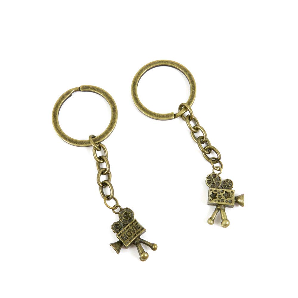Porte-clés bijoux breloques bioscope E0ON6 en alliage ciselé durable