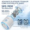 Hydrogen Water Bottle, 5000ppb Hydrogen Water Ionizer, SPE & PEM Hydrogen Water Generator, Alternative for Hydrogen Water Pitcher, 3in1 Hydrohealth Water Bottle